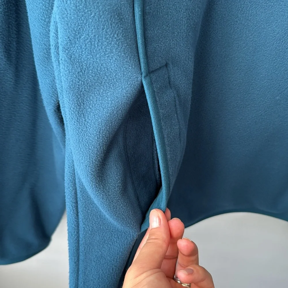 ⭐️ NWT The North Face‎ Glacier Fleece Pullover Jacket in Midnight Petrol
